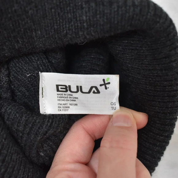 Bula Knit Beanie Unisex Sz O/S Merino Wool Blend Minimalist Neutral Outdoor - Picture 6 of 10